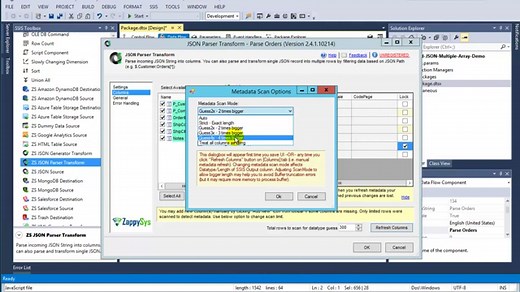 Reading JSON Arrays from file / REST API
