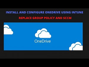 Install and Manage OneDrive from Intune only, No SCCM and Group Policies required. Demo.....