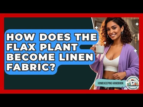 How Does The Flax Plant Become Linen Fabric? - Homekeeping Handbook