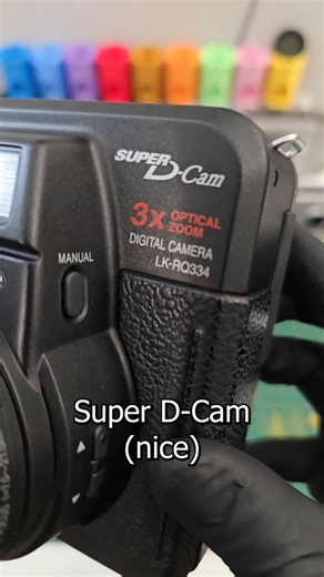 Kyle Matthews on Instagram: "First public sighting in the world! The Panasonic Super D-Cam was a prototype floppy disk-based digital camcorder that was developed in 2000, but never made it to market. It ended up as the PV-DC5000, which has also never been seen. I can't wait to talk about it more! . . . . #panasonic #retro #digicam #digitalcamera #digital #1990s #2000s #ccd #floppydisk #mavica #sonymavica #superdcam #photokyol"