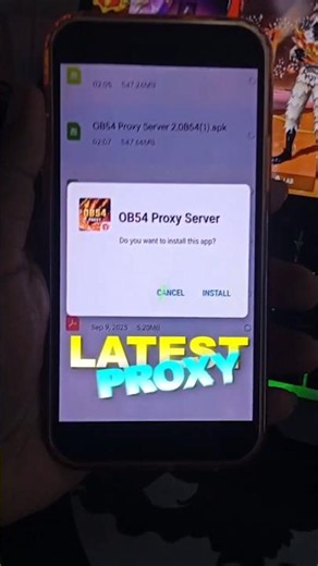 HOW TO DOWNLOAD PROXY SERVER IN FREE FIRE OB54 PROXY SERVER KAISE DOWNLOAD KAREN 😱 #shorts