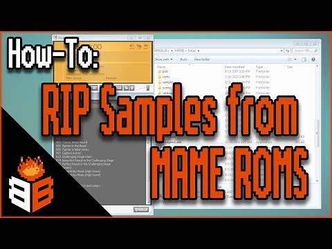 How-To: RIP Samples from MAME ROMS