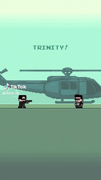 The Matrix! 😄 #matrix #pixelart | matrix