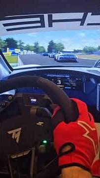 Project Motor Racing PS5 Pro: Porsche Cup. Thrustmaster Hypercar wheel