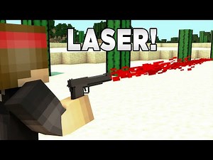 Minecraft Plugin | LASER! (Shoot at Mobs/Players, Mine Blocks) | Tutorial