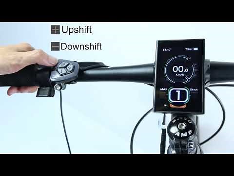 Bafang HMI C-18 LCD Display Installation and Explanation.