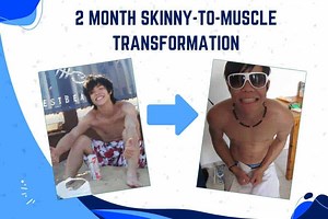 My 2 Month Skinny To Muscle Transformation (  how I did it)
