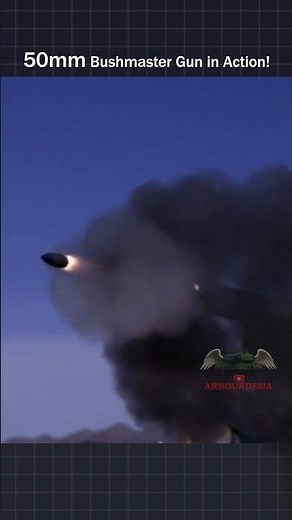 XM913 50mm Gun in Action! Experimental Firepower Test