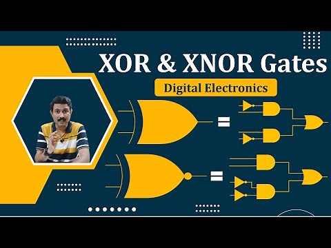 XOR gate explained | Explaining XNOR gate | XOR & XNOR gate expression | Digital Electronics