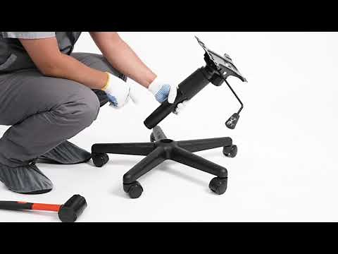 How to dismantle Swivel Office Chair legs | Disassembling a Swiveling Office Chair Base
