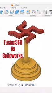 5K views · 75 reactions | Which software do you prefer for cad designing? Fusion360 or SolidWorks? #solidworks #fusion360 #malviyacad #malviyacadsolution | Malviya CAD Solution | Facebook