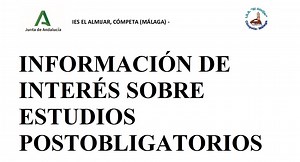 Video tutorial para tramitar la admisión a ciclos formativos/ Y cómo obtener la clave iande y visualizarla en Ipasen/ Consulta Admisiones enResidencias - I.E.S. "El Almijar" Cómpeta (Málaga)
