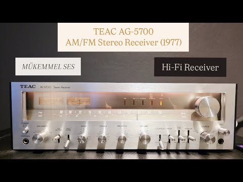 TEAC AG-5700 AM/FM Stereo Receiver (1977)