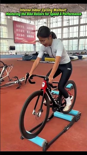 Intense Indoor Cycling Workout: Mastering the Bike Rollers for Speed & Performance