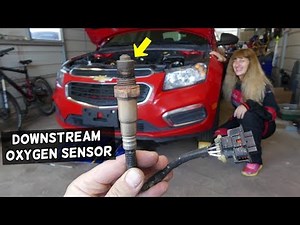 CHEVROLET CRUZE DOWNSTREAM OXYGEN SENSOR REPLACEMENT LOCATION OXYGEN SENSOR 2 REPLACEMENT