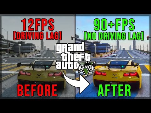 GTA V - FIX DRIVING LAGS & STUTTER!