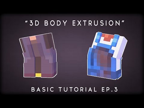 Mine-Imator/Model Bench Tutorial EP.3 - "3D Body Extrusions"