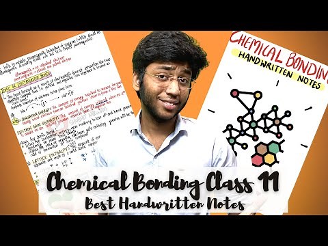 Chemical Bonding Notes for Class 11