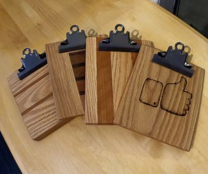 Scrap Wood Mini Clipboards