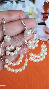 DIY Quick Pearl Earrings 🩷🩷 | Wedding Decoration Ideas