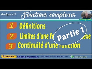 Complex Functions Part 1