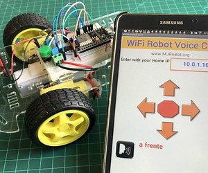 WiFi Voice Controlled Robot With NodeMCU