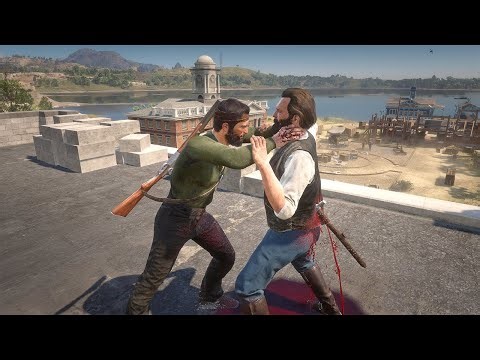 Red Dead Redemption 2 : Torturing and Brutally Killing NPCs #105 (Euphoria Ragdolls)