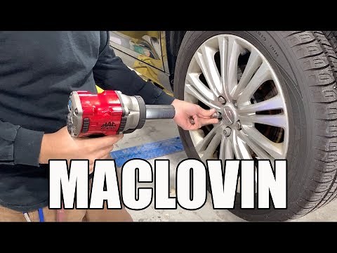 Mac Tools Lighted High Performance 1/2” Drive Air Impact Wrench