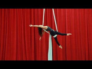Secretary Drop - Aerial Silk Tutorial with Aerial Physique