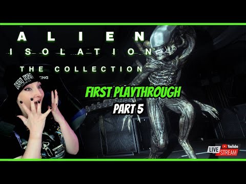 Alien: Isolation First Playthrough – Trapped on Sevastopol with a Xenomorph?! 😱 LIVE Horror PART 7