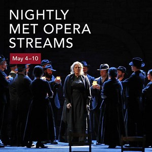 Kicking off with a classic 1998 telecast of Le Nozze di Figaro and including such favorites as La Bohème, Capriccio, and Cavalleria Rusticana and Pagliacci, next week’s lineup of free Nightly Met Opera Streams is not to be missed. And on Saturday, May 9, enjoy a special presentation of The Opera House, the 2017 documentary profiling the creation of the "new Met" at Lincoln Center. Each stream is available on metopera.org and all Met Opera on Demand apps. Prepare for the entire week with a specia