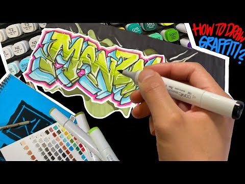HOW TO DRAW GRAFFITI FOR BEGINNERS! (2020)