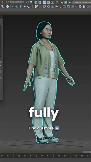 Generate a Fully Rigged Character from Any Image in 3ds Max