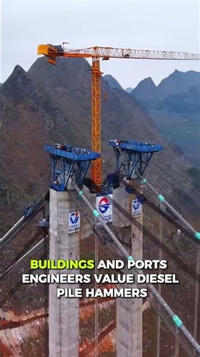 How a Diesel Pile Hammer Works