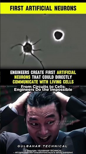 First Artificial Neurons that communicate with Living Cells 🤯 #BioTech