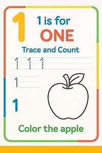 Numbers 1–10 | Educational Printable for Kids - Etsy UK