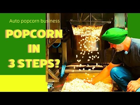 Automatic popcorn machine: Maximizing output, minimizing waste