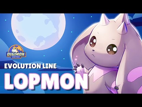 Lopmon Evolution Line