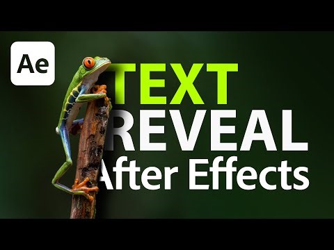 5 MINUTES to AMAZING Text Reveal Effects in After Effects
