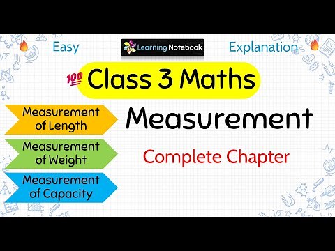 Class 3 Measurement (Complete Chapter)