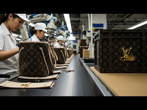 Inside a Modern Louis Vuitton Factory: From Cow Skin To Luxury Bags (Full Process)