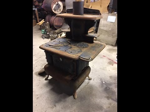 Wood cookstove restoration Part 1