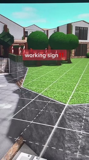 DIY 'Out Working Sign' Tutorial for Bloxburg | Roblox Hack