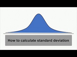 Normal distribution - How to calculate standard deviation