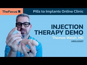 Step-by-Step ED Injection Demo | Intracavernosal Therapy with Dr. Thomas Walsh