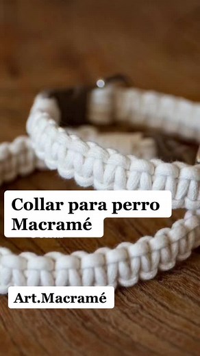 Macramé Collar para Perro - Tutorial Paso a Paso