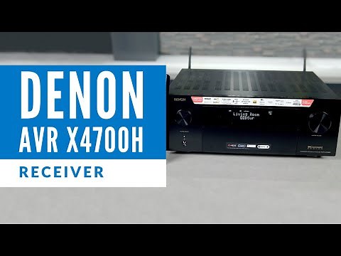 Denon 8K AVR-X4700H Receiver Overview