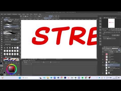 How to Outline Text in Clip Studio Paint