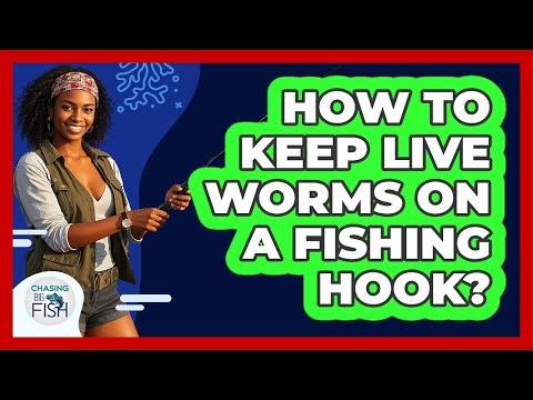 How To Keep Live Worms On A Fishing Hook?