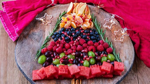 Christmas Fruit Tray